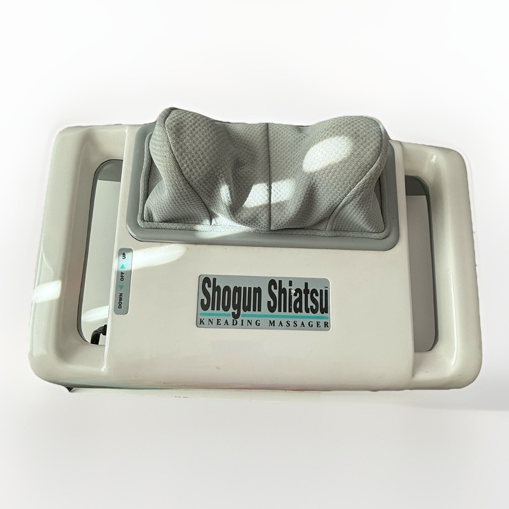 Homedics Shogun Shiatsu Kneading Neck Head Massager Model SM-444 Portable Works